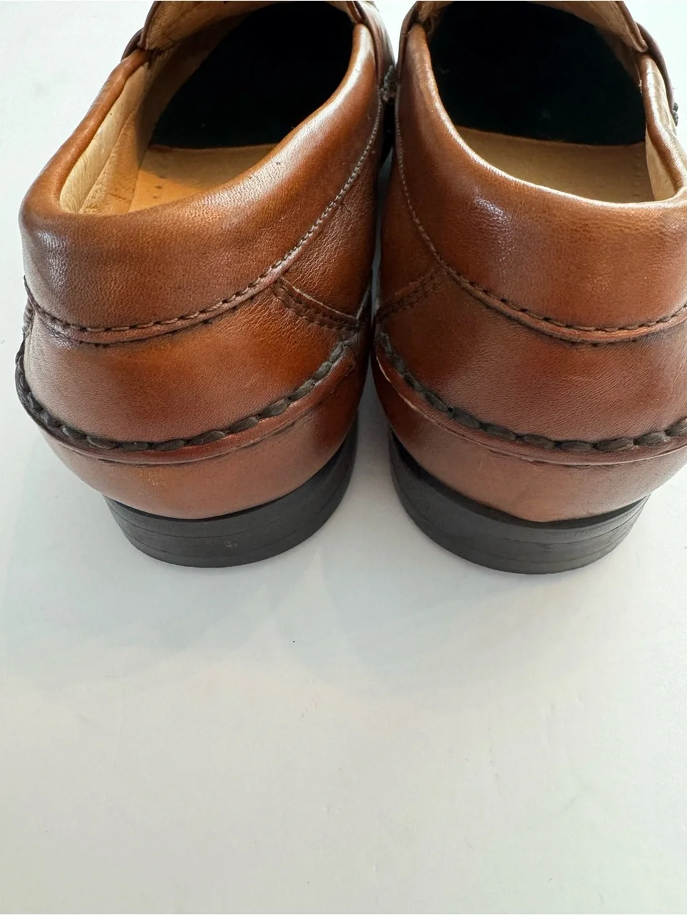 Dockers Men's Brown Leather Penny Loafers